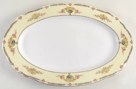 Locarno 14" Oval Serving Platter