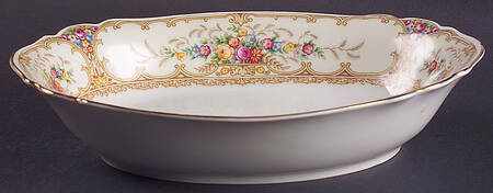 Meadowbrook 10" Oval Vegetable Bowl