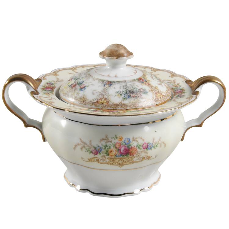Meadowbrook Sugar Bowl & Lid