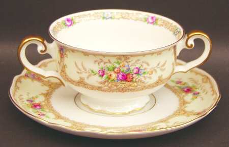 Meadowbrook Bouillon Cup & Saucer by Paul Muller