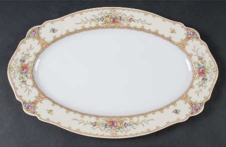 Meadowbrook 12" Oval Serving Platter
