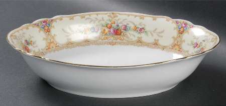 Meadowbrook 9" Oval Vegetable Bowl