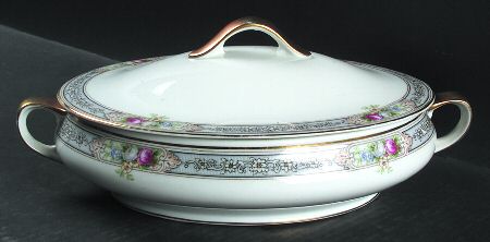 Melba Oval Covered Vegetable