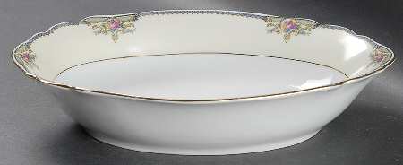 The Minto (Rim) 10" Oval Vegetable Bowl