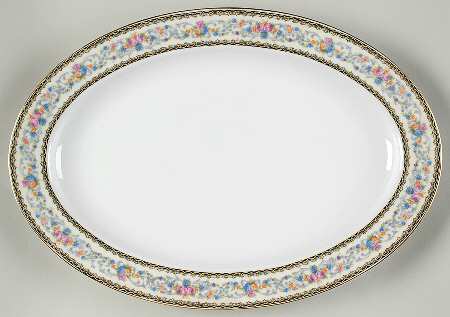 MUE16 15" Oval Serving Platter