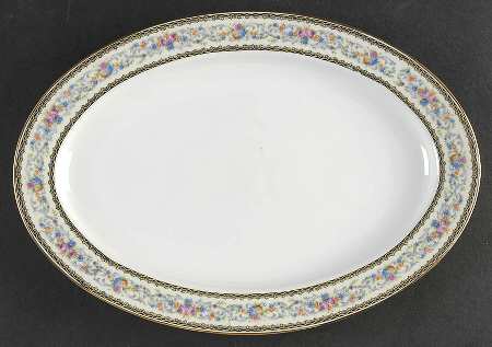 MUE16 12" Oval Serving Platter
