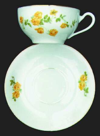 MUE32 Flat Cup & Saucer Set