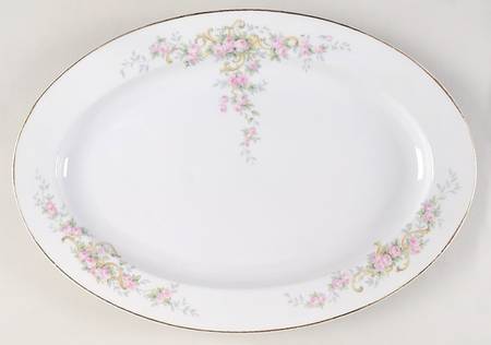 MUE39 14" Oval Serving Platter