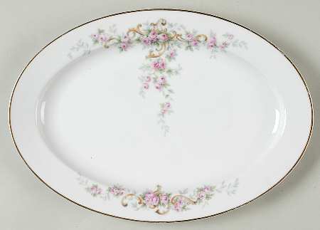 MUE39 12" Oval Serving Platter