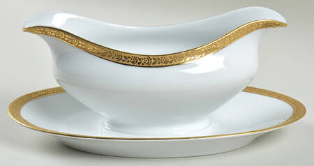 MUE4 Gravy Boat with Attached Underplate
