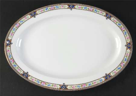 The Turin 14" Oval Serving Platter