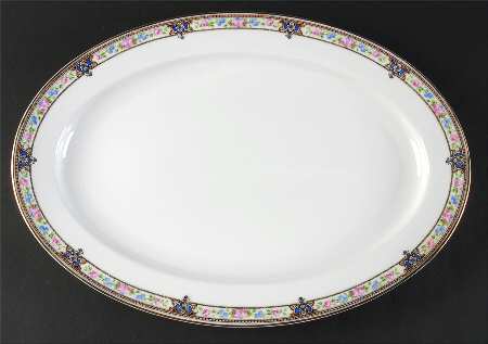 The Turin 16" Oval Serving Platter