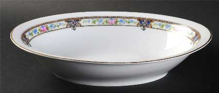 The Turin 10" Oval Vegetable Bowl