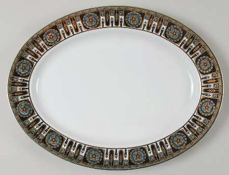 Buckingham 13" Oval Serving Platter