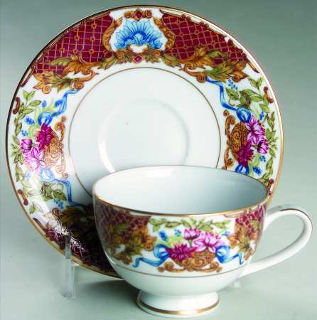 Burlington Footed Cup & Saucer Set