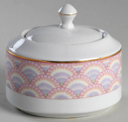 Coquille Sugar Bowl & Lid