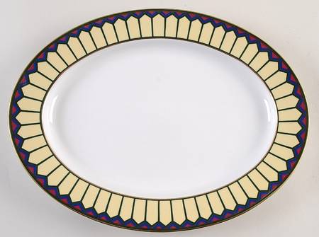 Crete 13" Oval Serving Platter