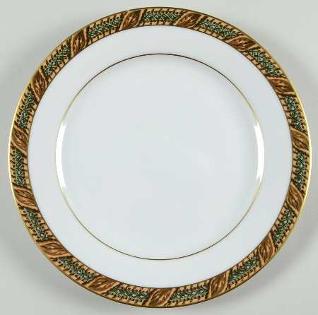 French Scroll Salad Plate