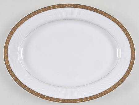 Golden Kingsley 13" Oval Serving Platter