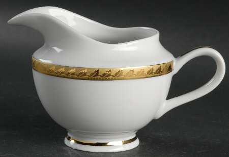 Golden Leaf Creamer by Muirfield