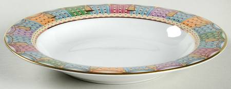 Imperial Elegance Large Rim Soup Bowl