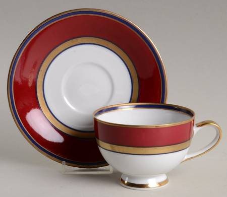 Imperial Palace Footed Cup & Saucer Set