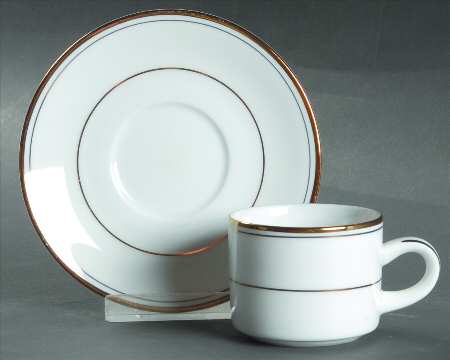 Infinity Flat Demitasse Cup & Saucer Set