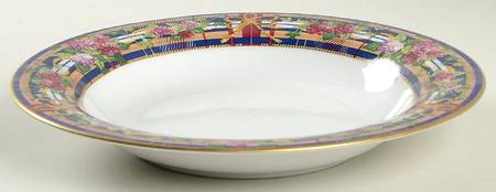 June Bride Large Rim Soup Bowl