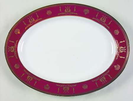 Majestic 13" Oval Serving Platter