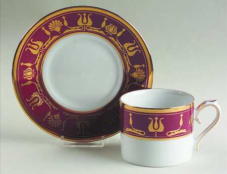 Majestic Flat Cup & Saucer Set