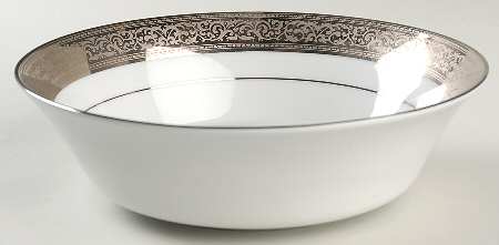 Magnificence Platinum 9" Round Vegetable Bowl
