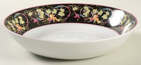 Midnight Garden Coupe Soup Bowl