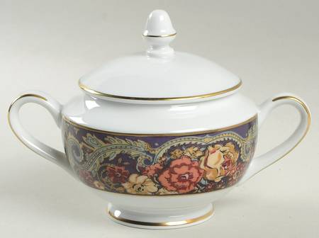 Notre Dame Sugar Bowl & Lid