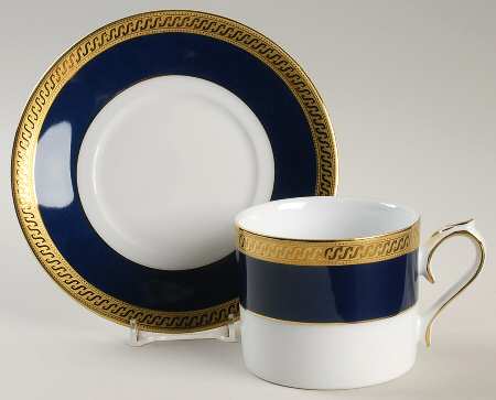 Regency Flat Cup & Saucer Set