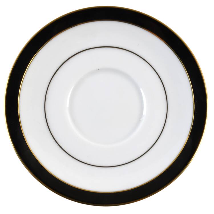Royal Ebony Saucer for Demitasse Cup