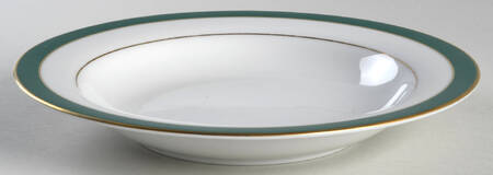 Royal Jade Large Rim Soup Bowl
