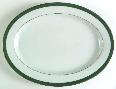 Royal Jade 16" Oval Serving Platter