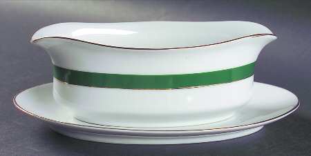 Royal Jade Gravy Boat & Underplate