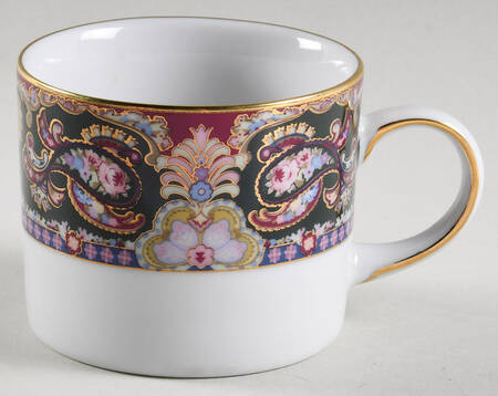 Royal Paisley Flat Cup
