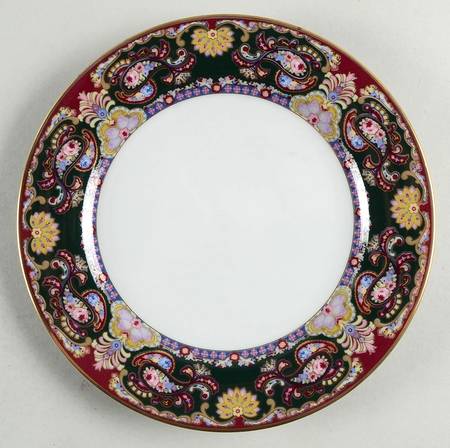 Royal Paisley Salad Plate