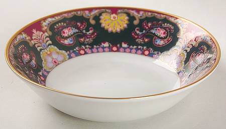 Royal Paisley Fruit/Dessert (Sauce) Bowl