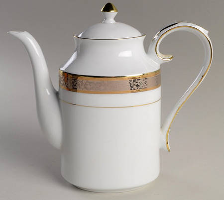 Victorian Lace Coffee Pot & Lid