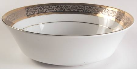 Victorian Lace 9" Round Vegetable Bowl