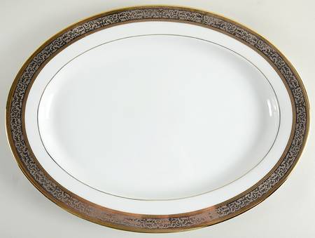 Victorian Lace 16" Oval Serving Platter