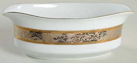 Victorian Lace Gravy Boat