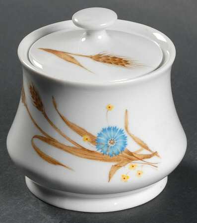 Autumn Sugar Bowl & Lid
