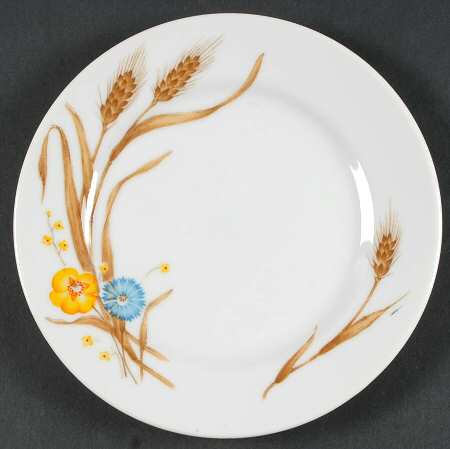 Autumn Bread & Butter Plate