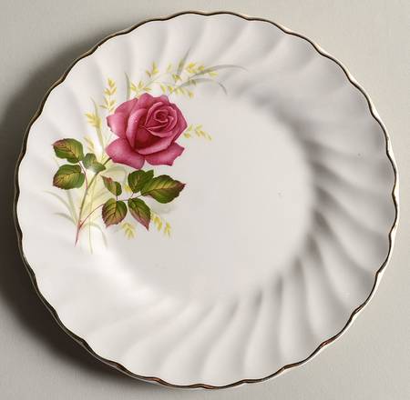 Anniversary Rose Bread & Butter Plate