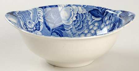 Appletime Blue Lugged Cereal Bowl