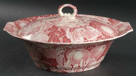 Appletime Pink Round Covered Vegetable